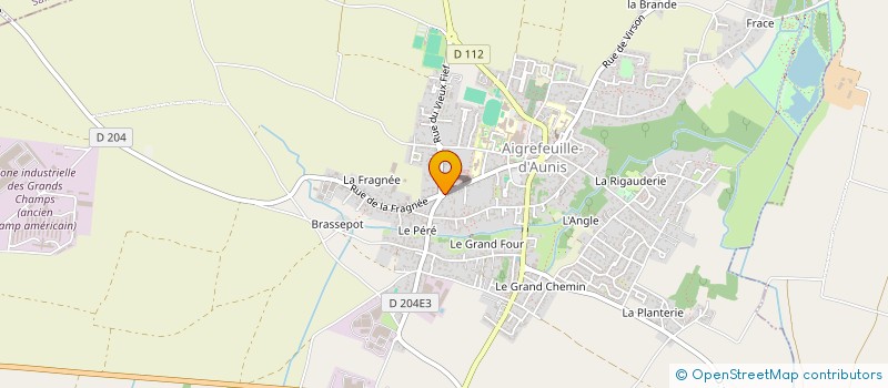 localisation de l'entreprise BATIFLY  AIGREFEUILLE-D'AUNIS