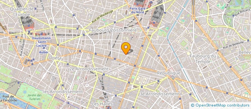 localisation de l'entreprise BATIFOND  PARIS