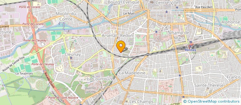 localisation de l'entreprise BATIFORCE SARL  RENNES