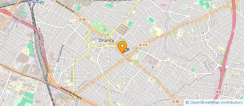 localisation de l'entreprise BATIGALL à DRANCY