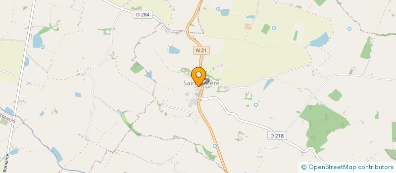 localisation de l'entreprise BATIGAT  SAINTE-MERE