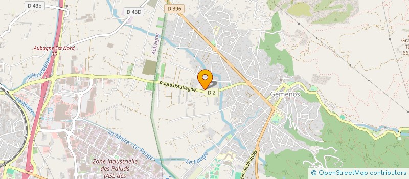 localisation de l'entreprise BATIGEM  GEMENOS