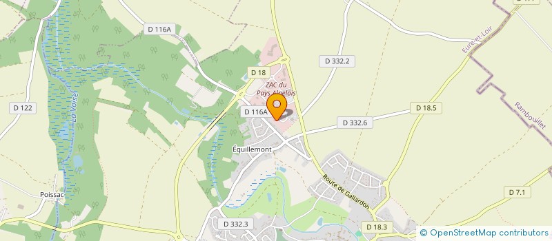 localisation de l'entreprise BATIGEOCONSEIL à AUNEAU-BLEURY-SAINT-SYMPHORIEN