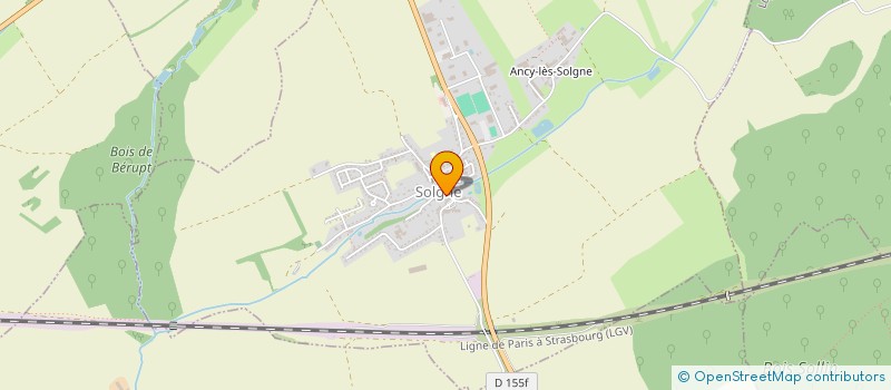 localisation de l'entreprise BATIGILLES  SOLGNE