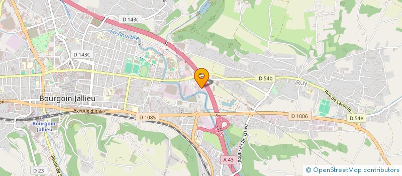 localisation de l'entreprise BATIGIMM à RUY-MONTCEAU