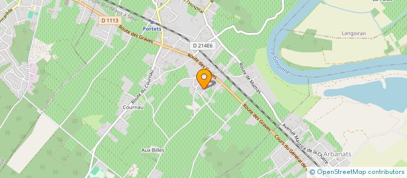 localisation de l'entreprise BATIGIRONDE  PORTETS