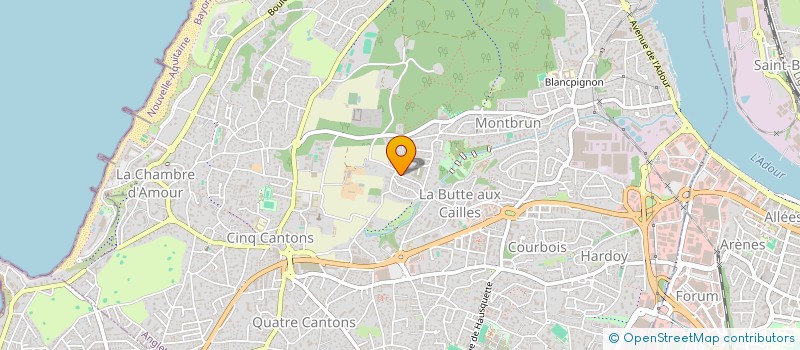 localisation de l'entreprise BATIGNAC  ANGLET