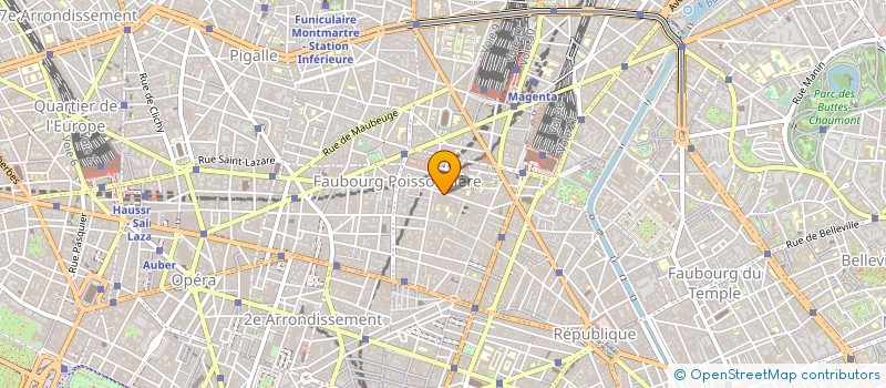 localisation de l'entreprise BATIGNOLLES DISTRIBUTION  PARIS
