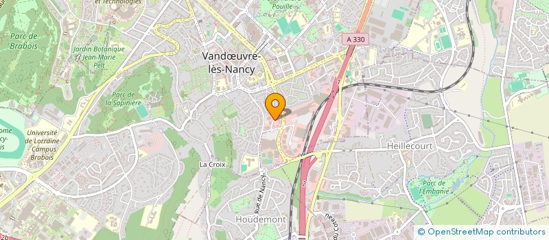 localisation de l'entreprise BATIGO 54  VANDUVRE-LES-NANCY