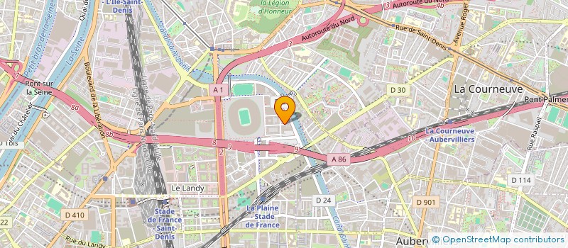 localisation de l'entreprise BATIGRACE SERVIVES à SAINT-DENIS