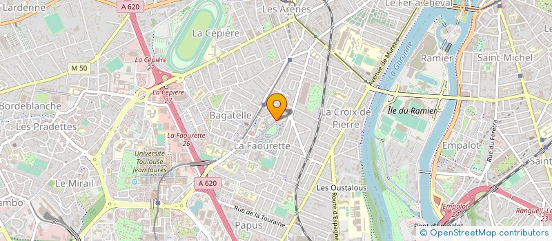 localisation de l'entreprise BATIGROUP.31 à TOULOUSE