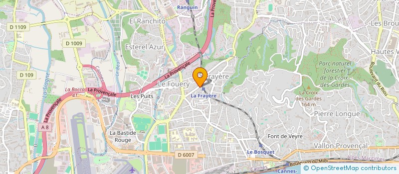 localisation de l'entreprise BATIJACKY à CANNES