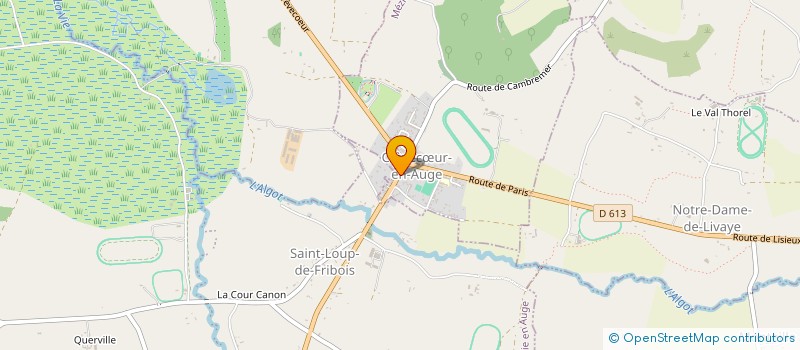 localisation de l'entreprise BATIJO  MEZIDON VALLEE D'AUGE