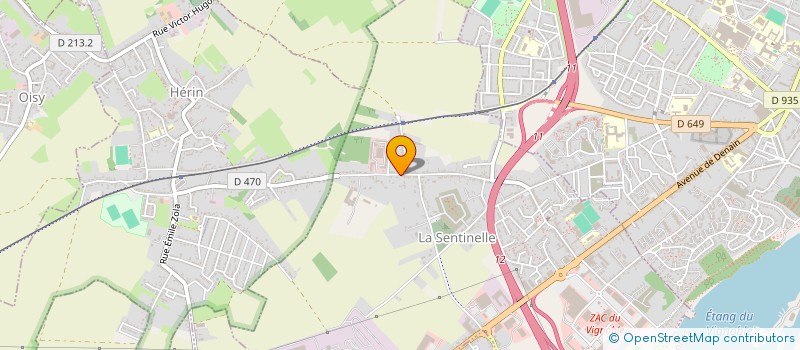 localisation de l'entreprise BATIK  LA SENTINELLE