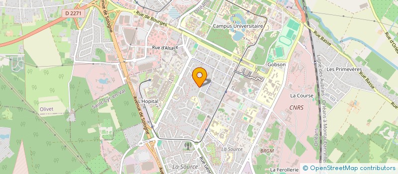 localisation de l'entreprise BATIKA CONSTRUCTIONS à ORLEANS