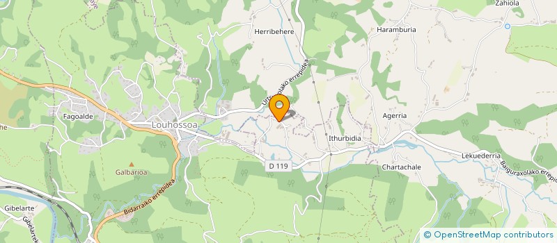 localisation de l'entreprise BATIKO  LOUHOSSOA