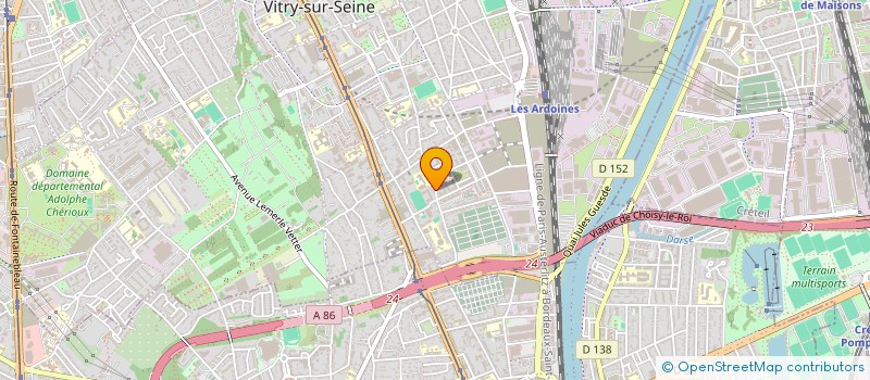 localisation de l'entreprise BATIKOM à VITRY-SUR-SEINE