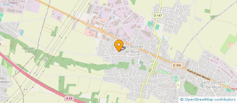 localisation de l'entreprise BATILA  SAINT-BONNET-DE-MURE