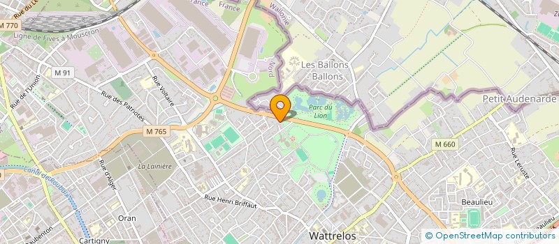 localisation de l'entreprise BATILAM à WATTRELOS