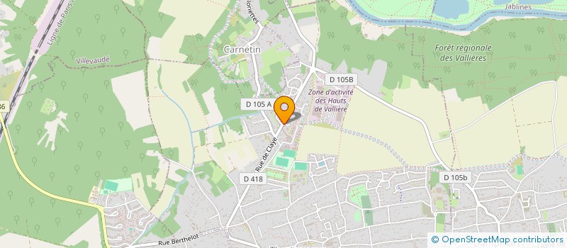 localisation de l'entreprise BATILANDS  THORIGNY-SUR-MARNE