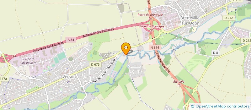 localisation de l'entreprise BATILEB  FONTAINE-ETOUPEFOUR