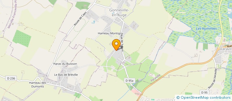 localisation de l'entreprise BATILEC à GONNEVILLE-EN-AUGE