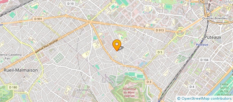 localisation de l'entreprise BATILEC  NANTERRE