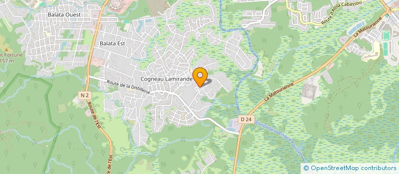 localisation de l'entreprise BATILEC  MATOURY