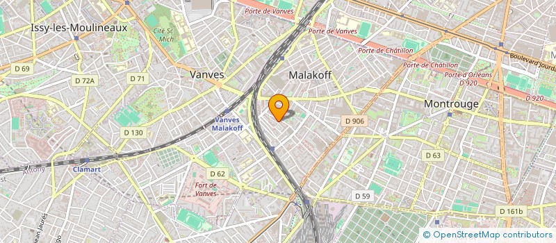 localisation de l'entreprise BATILECTRIQUE  MALAKOFF