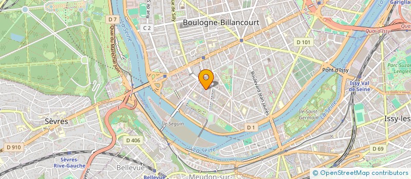 localisation de l'entreprise BATILIAN à BOULOGNE-BILLANCOURT