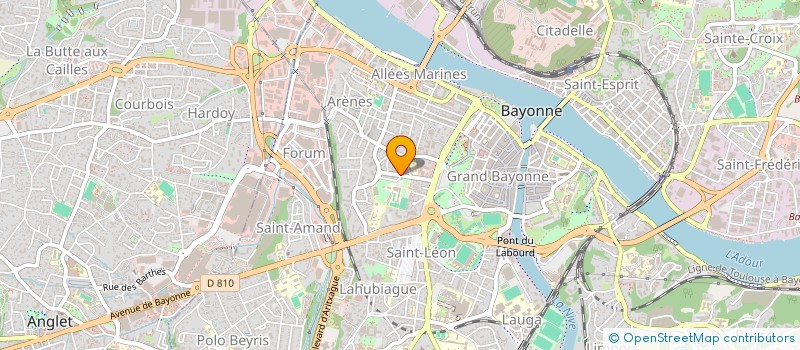 localisation de l'entreprise BATILIM à BAYONNE