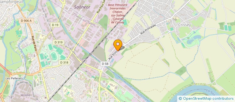 localisation de l'entreprise BATILIMMO  CRISSEY