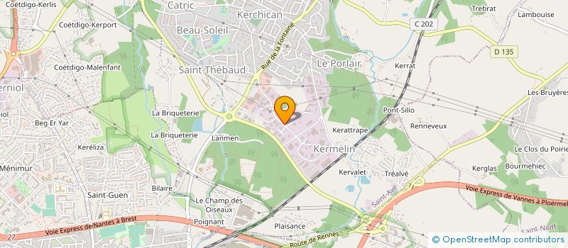 localisation de l'entreprise BATILLAN  SAINT-AVE