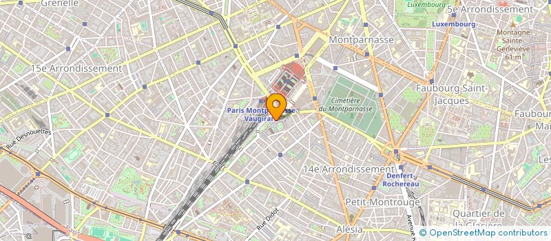 localisation de l'entreprise BATILO à PARIS