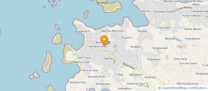 localisation de l'entreprise BATILOC  PLOUGUERNEAU