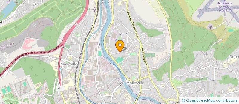 localisation de l'entreprise BATILOGIS  MALZEVILLE