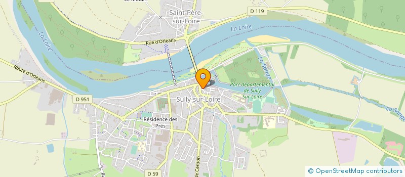 localisation de l'entreprise BATILOIRE EURL à SULLY-SUR-LOIRE