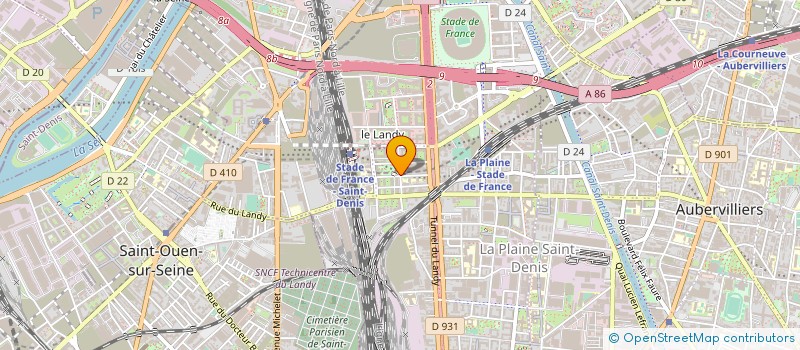 localisation de l'entreprise BATILOR à SAINT-DENIS
