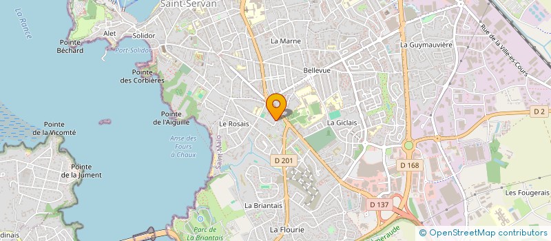 localisation de l'entreprise BATILOUP  SAINT-MALO