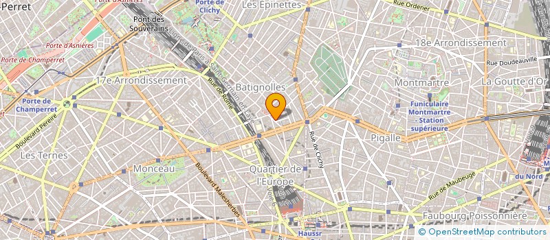 localisation de l'entreprise BATILU SARL  PARIS