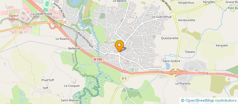 localisation de l'entreprise BATIM à MUZILLAC