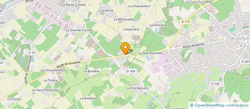 localisation de l'entreprise BATIM  SAINT-JULIEN-DE-CONCELLES