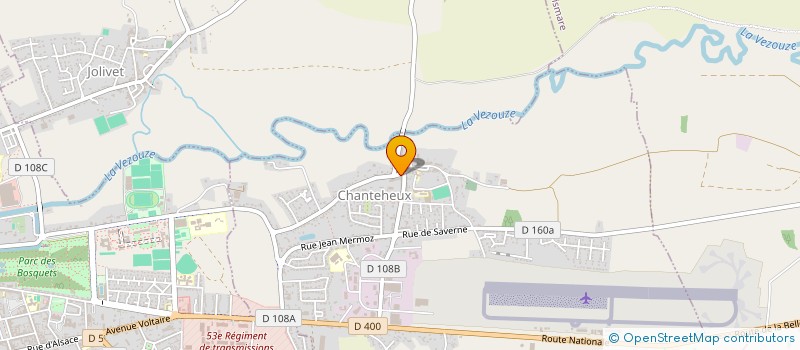 localisation de l'entreprise BATIM'EST  LE VESINET