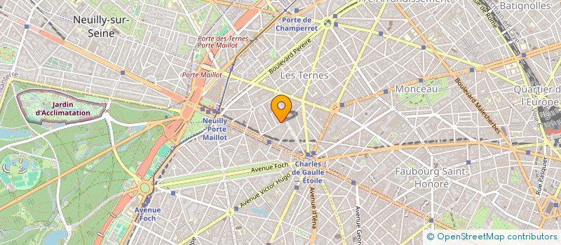 localisation de l'entreprise BATIM EUROPA  PARIS