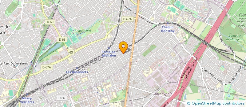 localisation de l'entreprise BATIM IDF  ANTONY