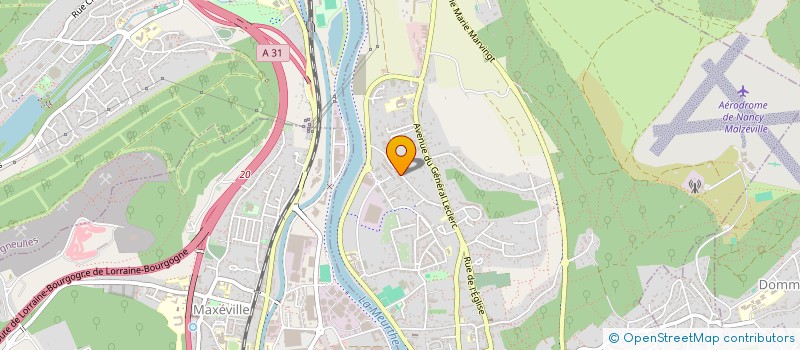 localisation de l'entreprise BATIM ORGANISES NORMES INDUSTRIALISEES  MALZEVILLE