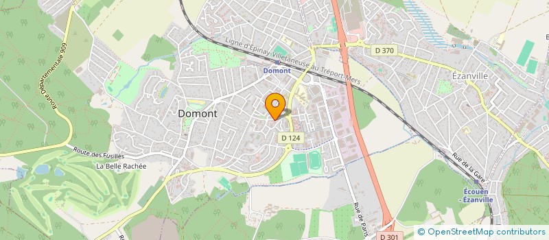 localisation de l'entreprise BATIM SARL 95  DOMONT