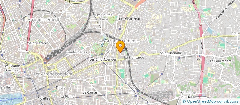 localisation de l'entreprise BATIMA PROVENCE à MARSEILLE