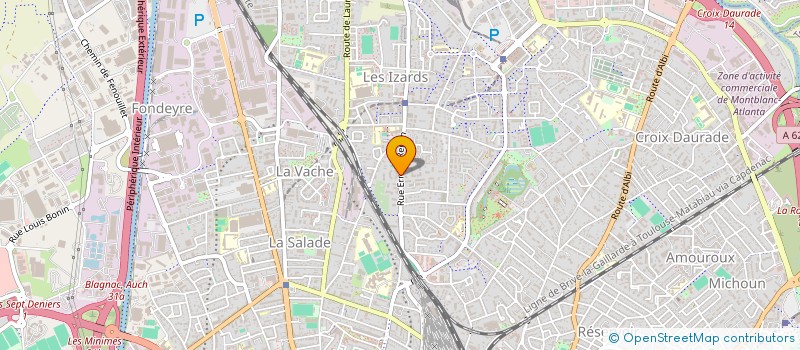 localisation de l'entreprise BATIMAGE 3D à TOULOUSE