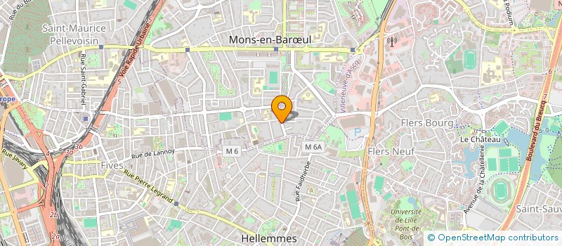 localisation de l'entreprise BATIMAITRES  MONS-EN-BARUL